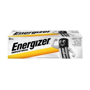 Pilas alcalinas Energizer Industrial LR20 (D)