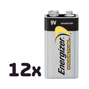 Pilas alcalinas Energizer Industrial LR91 (9v)