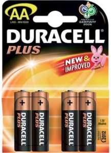 Pilas alcalinas Duracell LR06 (AA)