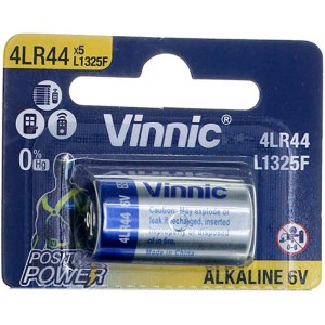 Pila alcalina 4LR44 (unidad)